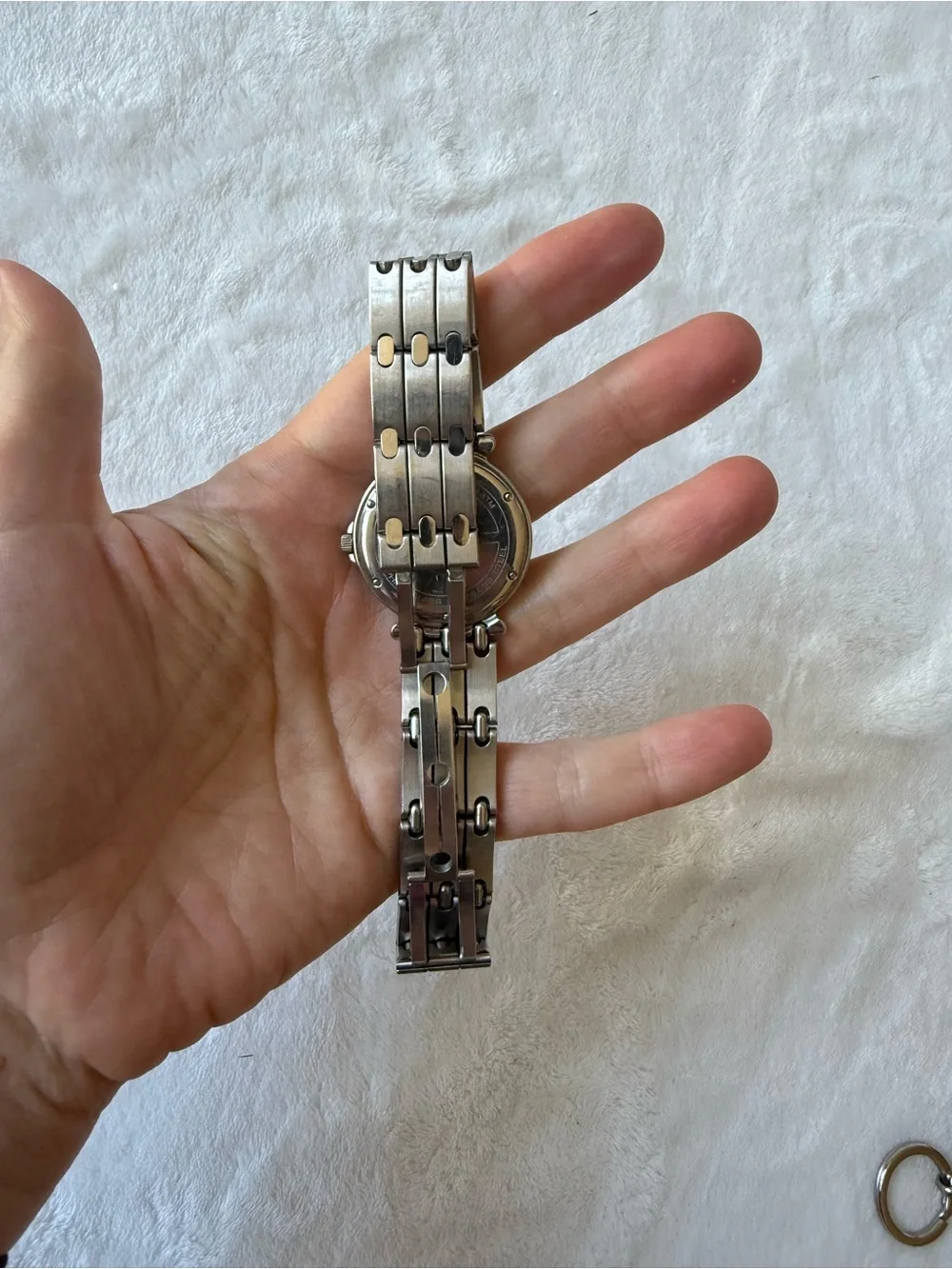 Vintage Pequignet Moorea Ref. 8816 313 Swiss quartz wristwatch, circa 1990s.